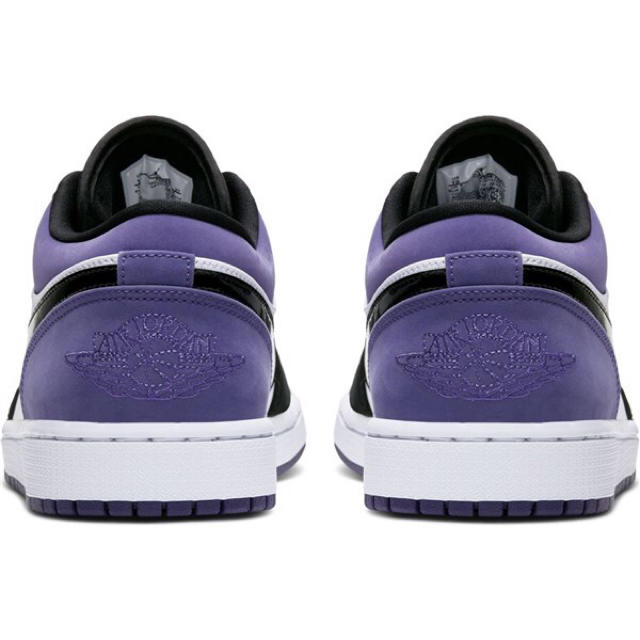 送料込 NIKE AIR JORDAN 1 LOW COURT PURPLE 2