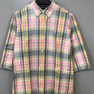 ラルフローレン(Ralph Lauren)の【良品】 ラルフローレン Ralph Lauren ボタンダウンシャツ(ブラウス)