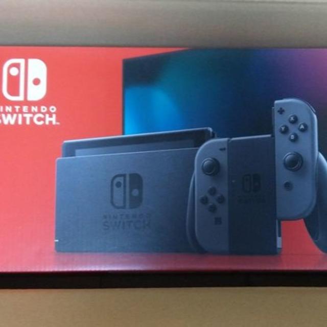 新品 新型 Nintendo Switch グレー