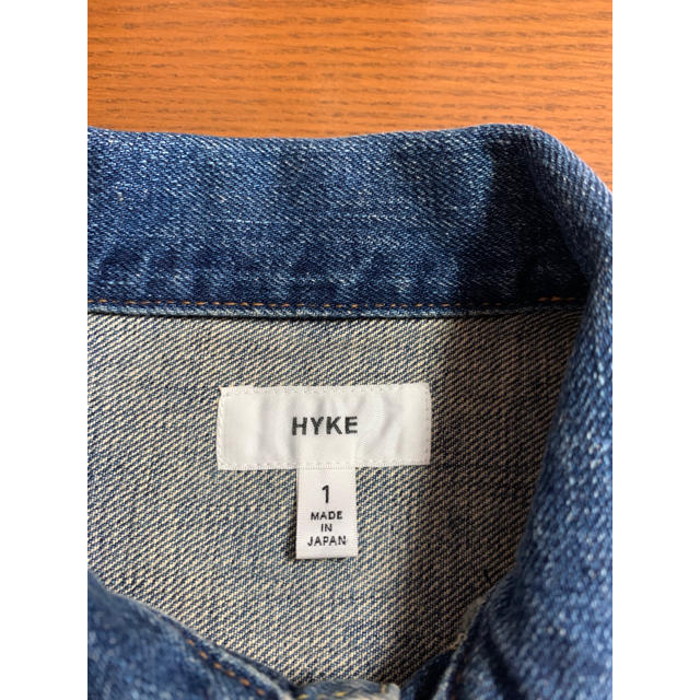 HYKE(ハイク)の* 値下げ* 美品★ HYKE デニムジャケット　Type2 ★ ハイク レディースのジャケット/アウター(Gジャン/デニムジャケット)の商品写真