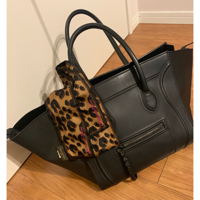 ★スカーフset★ CELINE セリーヌ 美品 ラゲージ ファントムハンドバッグ