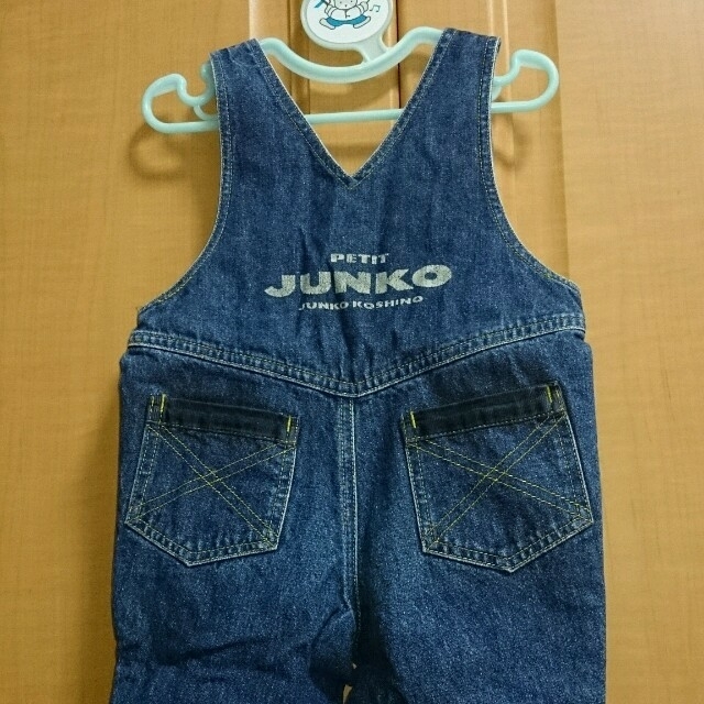 JUNKO KOSHINO(コシノジュンコ)のオーバーオール  80cm キッズ/ベビー/マタニティのベビー服(~85cm)(カバーオール)の商品写真