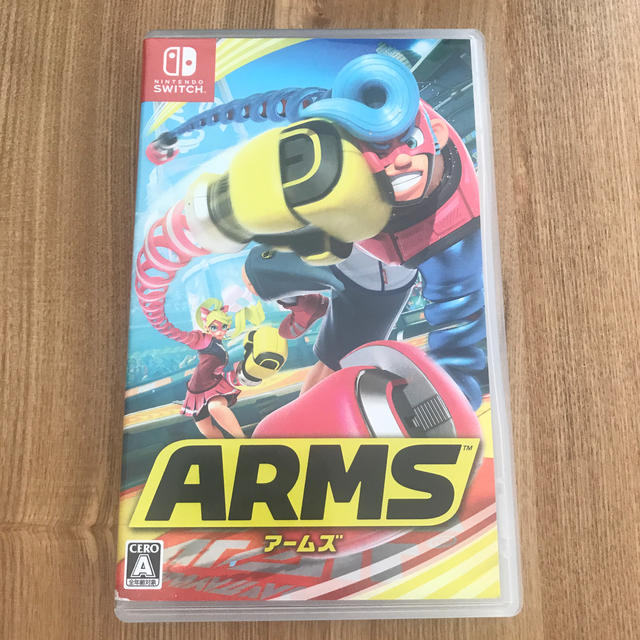 Nintendo Switch(ニンテンドースイッチ)のARMS アームズ　スイッチ　ソフト エンタメ/ホビーのゲームソフト/ゲーム機本体(家庭用ゲームソフト)の商品写真