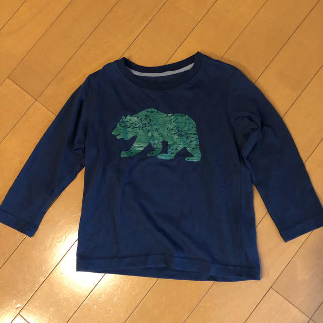 THE NORTH FACE(ザノースフェイス)のザノースフェイス　ロンT キッズ100 キッズ/ベビー/マタニティのキッズ服男の子用(90cm~)(Tシャツ/カットソー)の商品写真