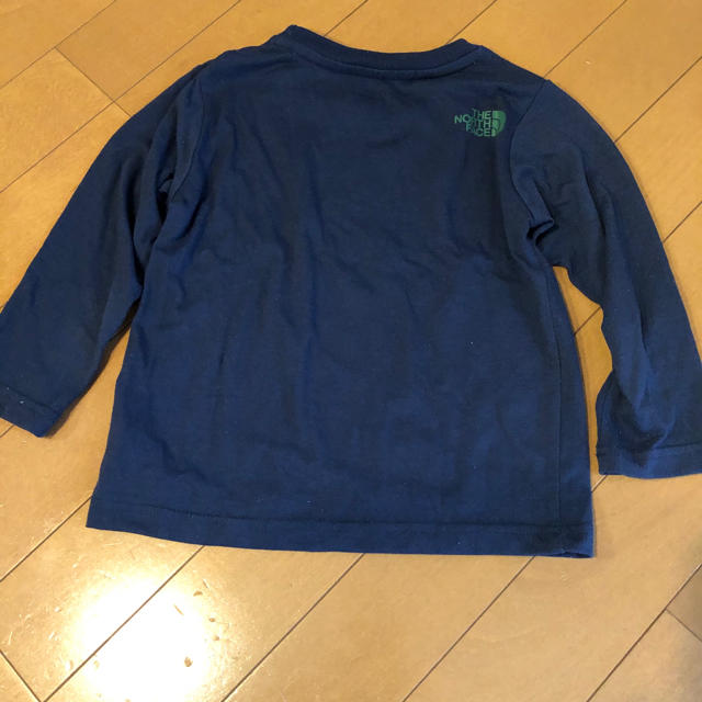 THE NORTH FACE(ザノースフェイス)のザノースフェイス　ロンT キッズ100 キッズ/ベビー/マタニティのキッズ服男の子用(90cm~)(Tシャツ/カットソー)の商品写真