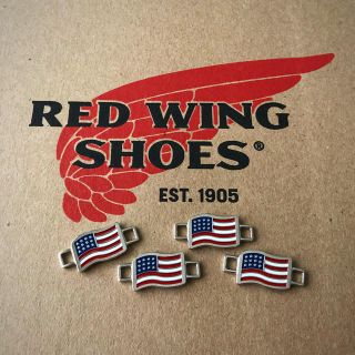 レッドウィング(REDWING)の【レッドウィング】非売品 純正レースキーパー(星条旗) 2組(ブーツ)