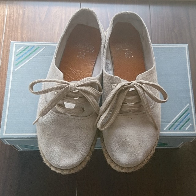 SM2(サマンサモスモス)のスエードシューズ ナチュラル系 シューズブランドVulcarini レディースの靴/シューズ(ローファー/革靴)の商品写真