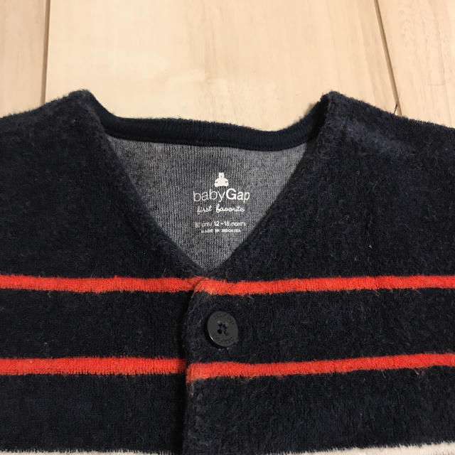 babyGAP(ベビーギャップ)のカーディガン サイズ80 baby GAP キッズ/ベビー/マタニティのベビー服(~85cm)(カーディガン/ボレロ)の商品写真