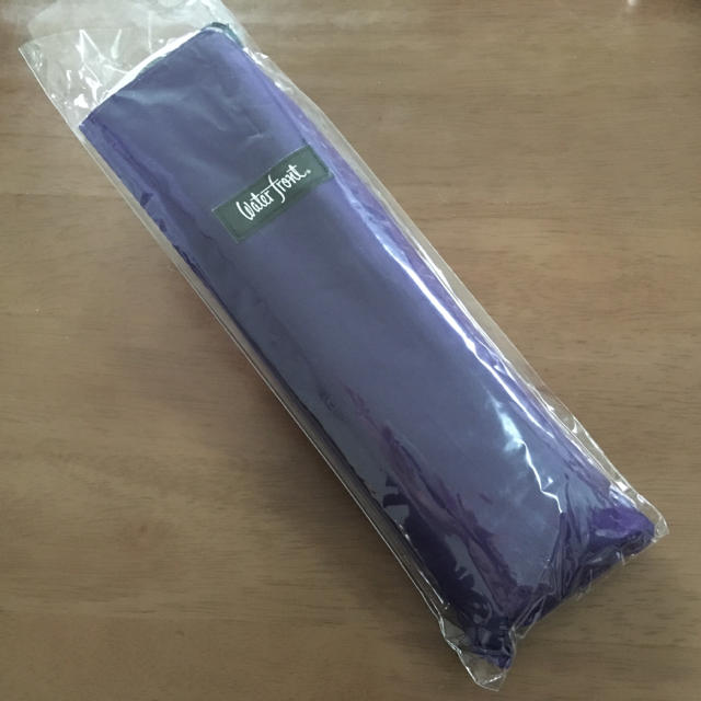 ウォーターフロント 折りたたみ傘 薄型 軽量 濃い紫 パープル メンズのファッション小物(傘)の商品写真