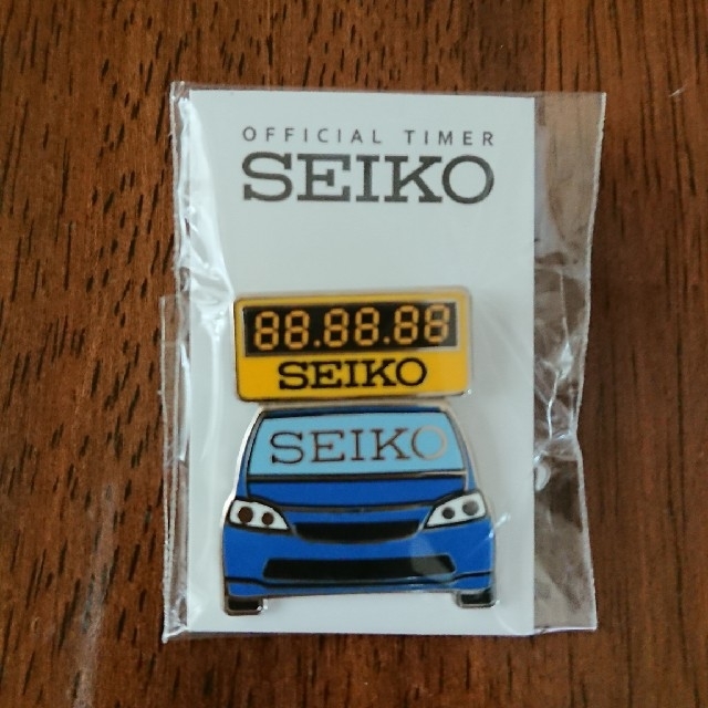 SEIKO(セイコー)のセイコー ピンバッチ 【新品未使用】 エンタメ/ホビーのアニメグッズ(バッジ/ピンバッジ)の商品写真