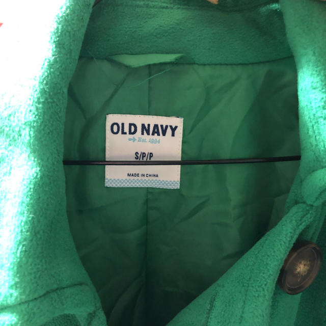 Old Navy(オールドネイビー)のold navy グリーン 緑 ピーコート レディースのジャケット/アウター(ピーコート)の商品写真