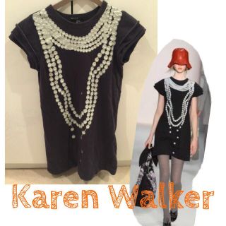 カレンウォーカー(KAREN WALKER)のKaren Walkerミニワンピ(ミニワンピース)