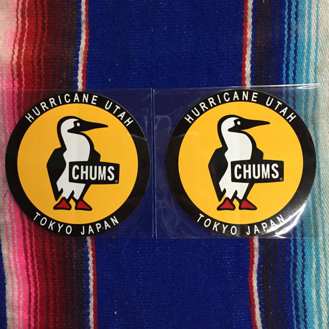 CHUMS(チャムス)の新品 CHUMS Sticker 2枚セット チャムス ステッカー h スポーツ/アウトドアのスポーツ/アウトドア その他(その他)の商品写真