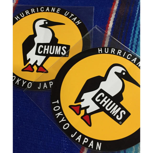 CHUMS(チャムス)の新品 CHUMS Sticker 2枚セット チャムス ステッカー h スポーツ/アウトドアのスポーツ/アウトドア その他(その他)の商品写真