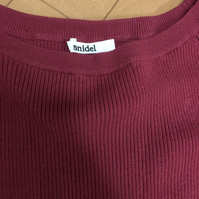 SNIDEL(スナイデル)のsnidel トップス レディースのトップス(Tシャツ(長袖/七分))の商品写真