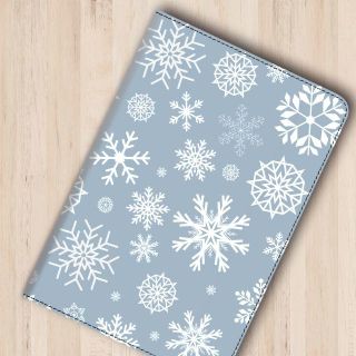 北欧風♬『雪の結晶』タブレットケース iPadmini6 android対応(その他)