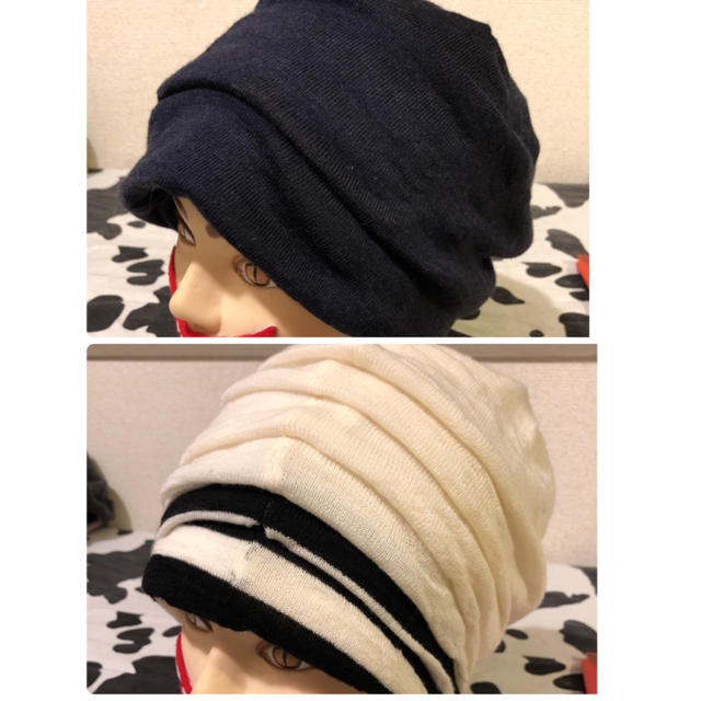 MANIERA MILANO RIB LINE 3D BEANIE メンズの帽子(ニット帽/ビーニー)の商品写真