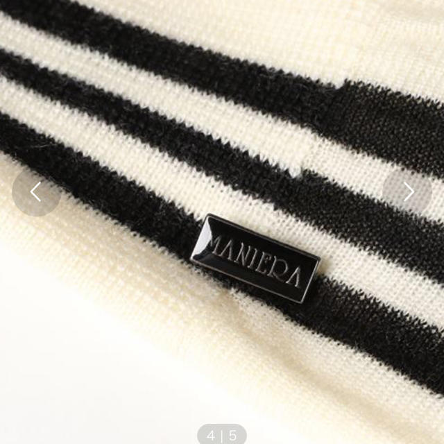 MANIERA MILANO RIB LINE 3D BEANIE メンズの帽子(ニット帽/ビーニー)の商品写真