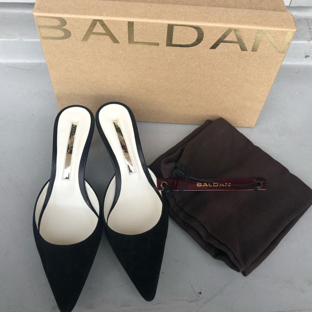 BALDAN バルダン ポインテッドミュール 美品