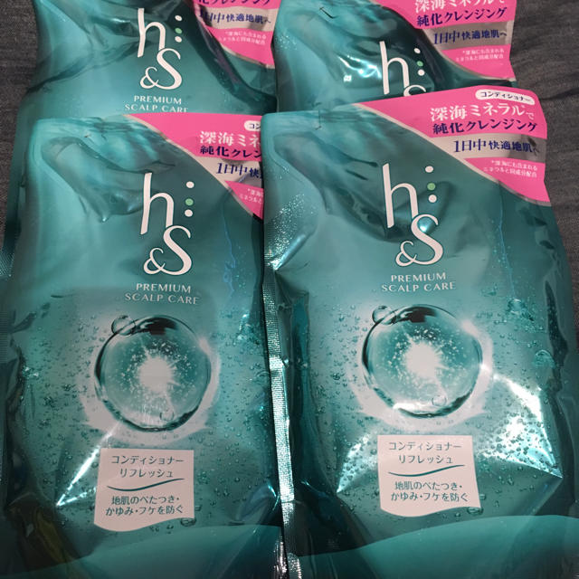 h＆s リフレッシュシリーズ 地肌と髪のコンディショナー詰替用 コスメ/美容のヘアケア/スタイリング(コンディショナー/リンス)の商品写真