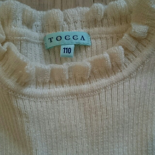 TOCCA(トッカ)の値下げ☆美品☆TOCCA キッズ ワンピース 110 キッズ/ベビー/マタニティのキッズ服女の子用(90cm~)(ワンピース)の商品写真