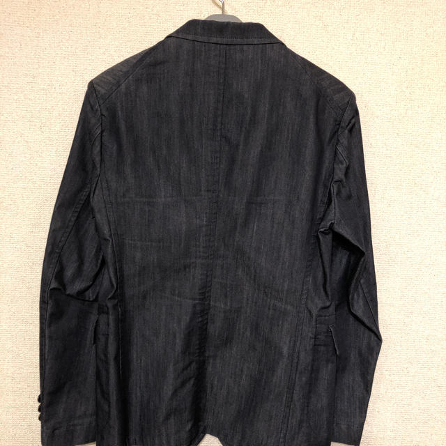 HARE(ハレ)のHARE ハレ 光沢デニムテーラードジャケット メンズのジャケット/アウター(テーラードジャケット)の商品写真