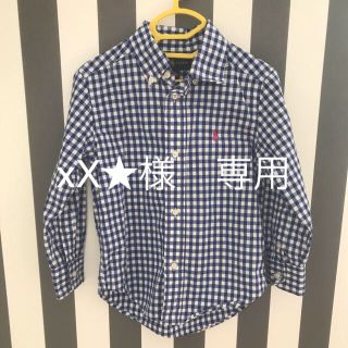 ポロラルフローレン(POLO RALPH LAUREN)のポロ　ラルフローレン  ギンガムチェックシャツ(ブラウス)