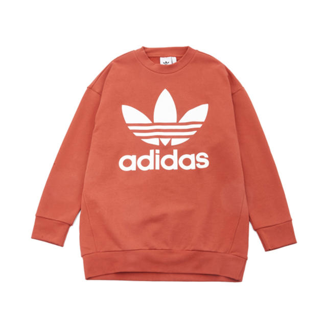 adidas(アディダス)の★新品正規品・メンズXS★アディダスオリジナルス トレフォイルスウェット レディースのトップス(トレーナー/スウェット)の商品写真