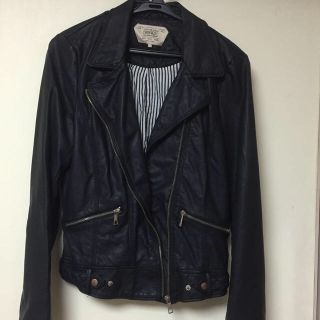 ザラ(ZARA)のザラ★フェイクレザーライダース(ライダースジャケット)