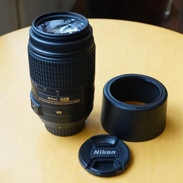 Nikon(ニコン)のAF-S  NIKKOR 55-300mm 1:4.5-5.6G ED スマホ/家電/カメラのカメラ(レンズ(ズーム))の商品写真