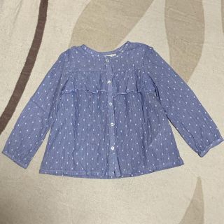 ザラキッズ(ZARA KIDS)のZaraBabyGirl ブラウス トップス 104cm(ブラウス)