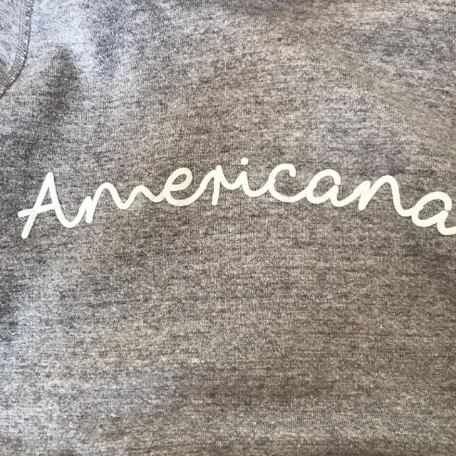 AMERICANA(アメリカーナ)の【美品】☆★Americana★☆  スウェットロゴパーカー♡ レディースのトップス(パーカー)の商品写真