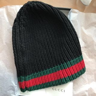 グッチ(Gucci)のGUCCI ニットビーニー(ニット帽/ビーニー)