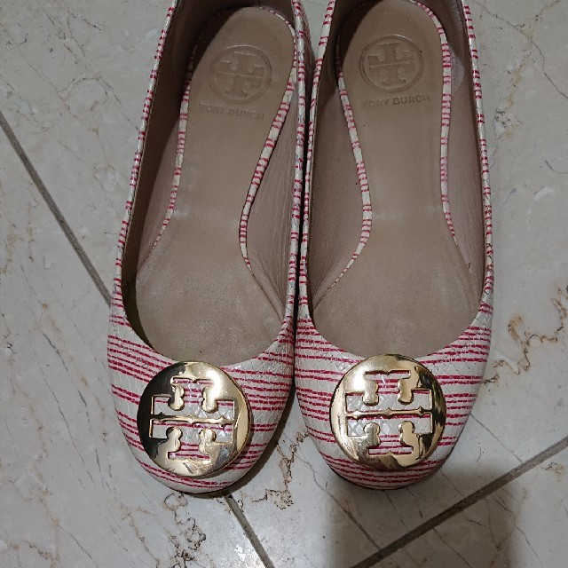 Tory Burch(トリーバーチ)の本物です！トリバーチバレエシューズ！ レディースの靴/シューズ(バレエシューズ)の商品写真