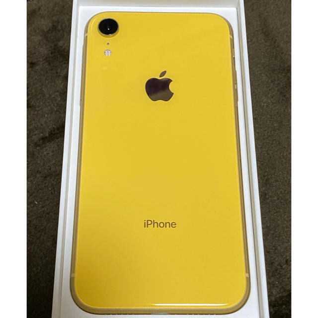 名作 iPhone - iPhone XR 128GB イエロー スマートフォン本体