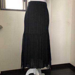 プリーツプリーズイッセイミヤケ(PLEATS PLEASE ISSEY MIYAKE)の美品イッセイミヤケプリーツプリーズティアードスカート☆(ロングスカート)