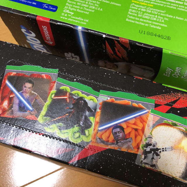 STAR WARS スターウォーズ　ジップロック  サンドイッチ　66枚 インテリア/住まい/日用品のキッチン/食器(収納/キッチン雑貨)の商品写真
