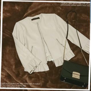 ザラ(ZARA)のZARA　ノーカラージャケット最終値下げ(ノーカラージャケット)