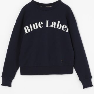 バーバリーブルーレーベル(BURBERRY BLUE LABEL)のバーバリーブルーレーベル　今季 コットン裏毛ロゴスウェット (トレーナー/スウェット)