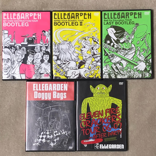 ELLEGARDEN DVD 全5枚セット