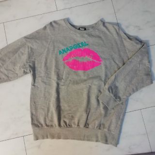 アナップキッズ(ANAP Kids)のANAPGIRL　アナップガール　グレースエット（M）(Tシャツ/カットソー)