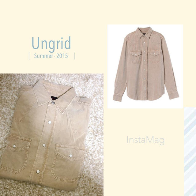 Ungrid(アングリッド)のコーデュロイシャツ レディースのトップス(シャツ/ブラウス(長袖/七分))の商品写真