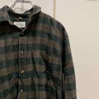 ヨウジヤマモト(Yohji Yamamoto)のビンテージ   古着     チェックシャツ(シャツ)