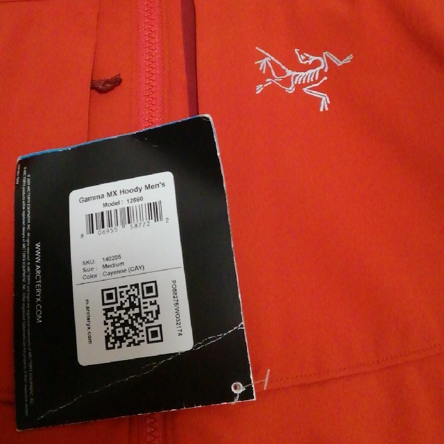 ARC'TERYX(アークテリクス)のARC'TERYX　GAMMA MX HOODY 　M メンズのジャケット/アウター(マウンテンパーカー)の商品写真