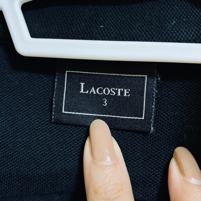 LACOSTE(ラコステ)のラコステ　ポロシャツ　長袖 メンズのトップス(ポロシャツ)の商品写真