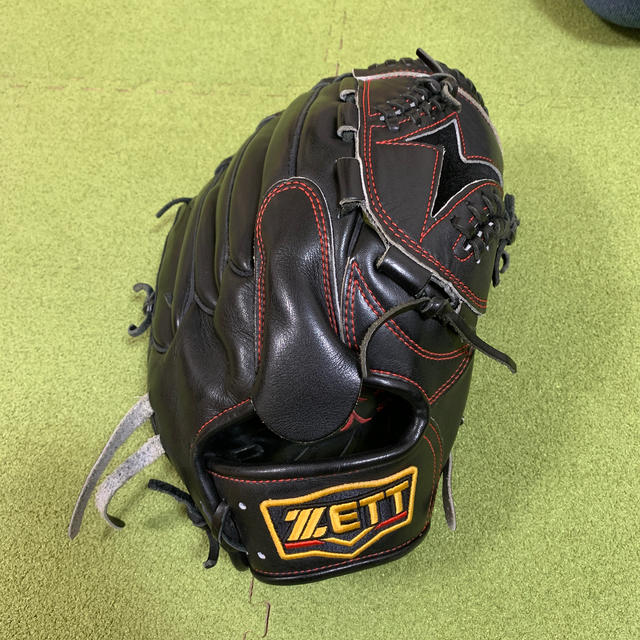ZETT(ゼット)の軟式投手用グラブ スポーツ/アウトドアの野球(グローブ)の商品写真
