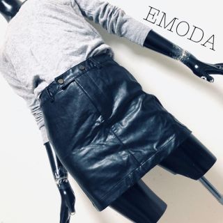 エモダ(EMODA)のEMODA＊レザータイトスカート(ミニスカート)