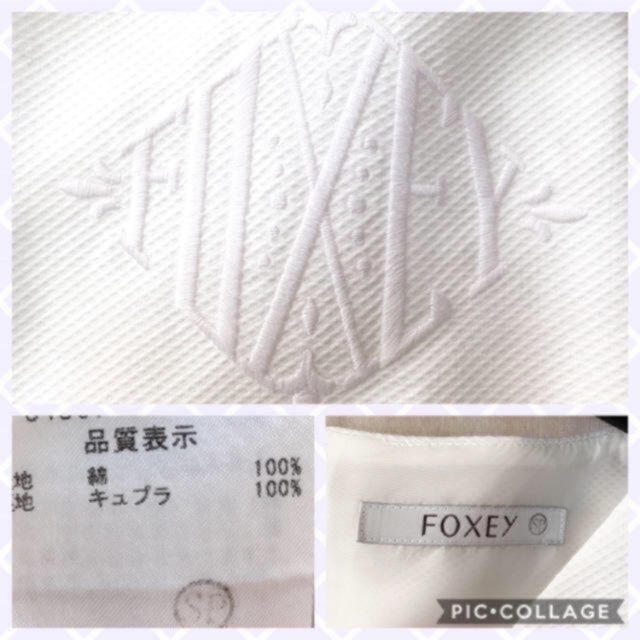 FOXEY フィットアンドフレアワンピースの通販 by s shop｜フォクシーならラクマ - FOXEY 得価最新作