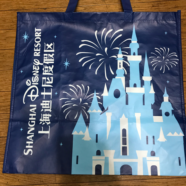 Disney 上海ディズニーランド エコバッグｍの通販 By がっかりーび S Shop ディズニーならラクマ