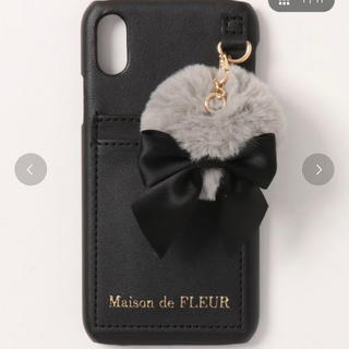 メゾンドフルール(Maison de FLEUR)の新品未使用　Madison de FLEUR iPhone X.XSケース(iPhoneケース)